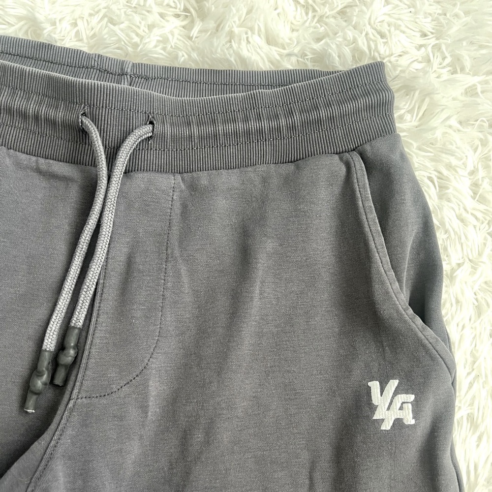Young LA Nardo Gray Drawstring Shorts - Size Medium - Picture 2 of 8
